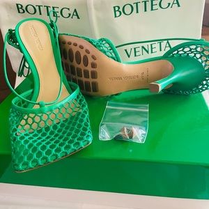 Bottega Veneta 90mm Knotted Ankle Tie Pump